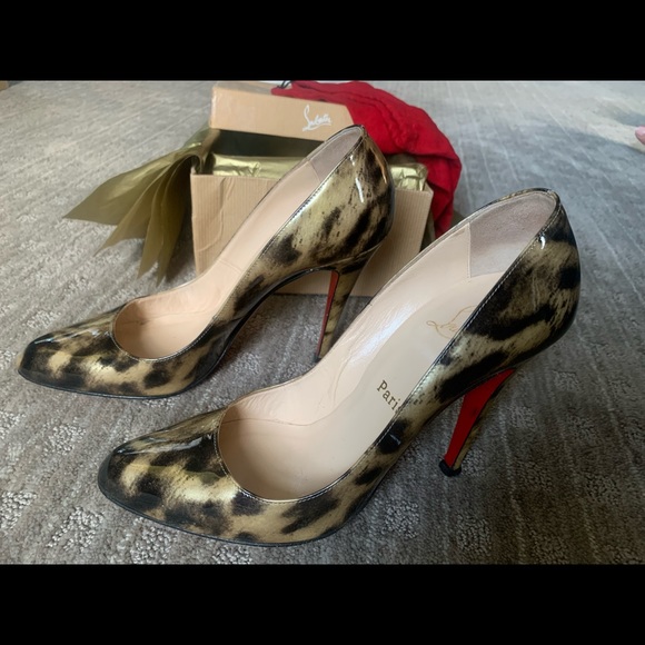 Christian Louboutin animal print heels - Picture 4 of 9